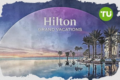 Hilton Grand Vacations stock trades down as buyers await breakout above resistance