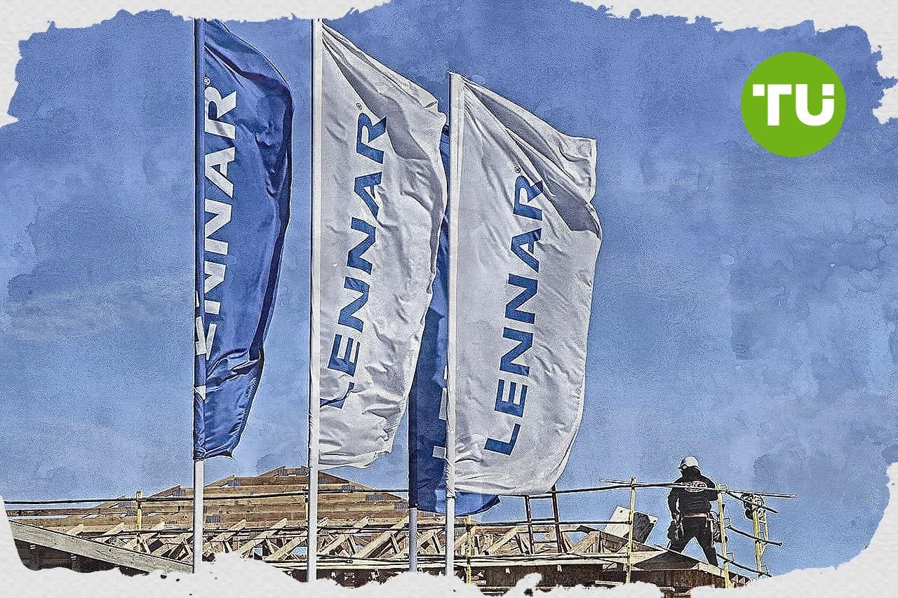 Lennar unveils new Santa Clarita homes as Lennar stock trades down to $89.78 near support