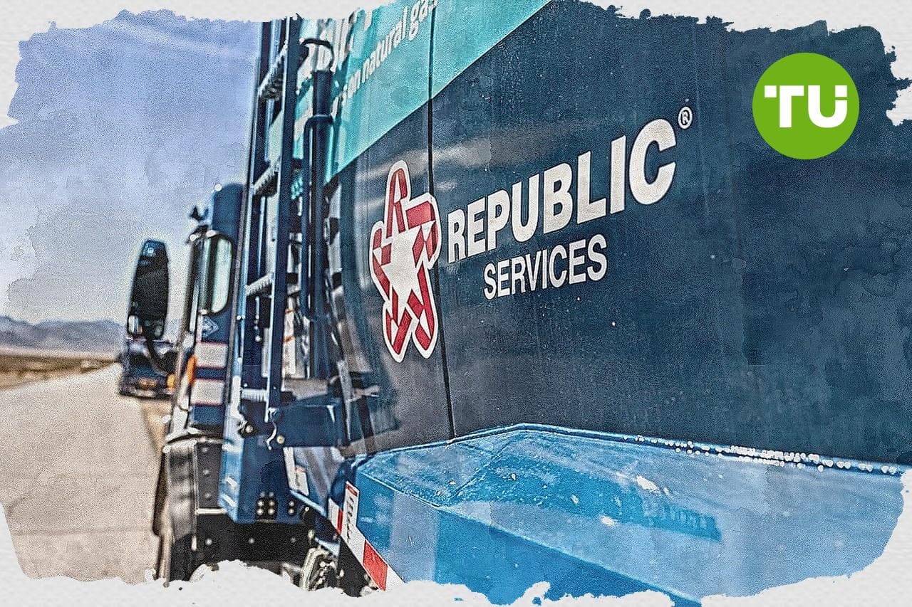 +0.80% for Republic Services stock as sellers show exhaustion but resistance caps rebound